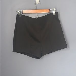 High Waisted Black Shorts NWOT